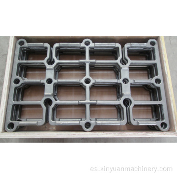 Bandeja de fundición de acero resistente al calor de alta temperatura